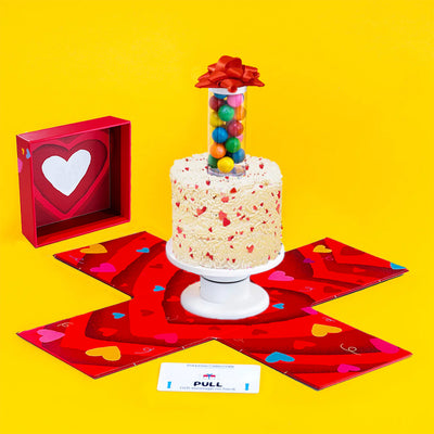 4" Vanilla Love Surprise Cake®