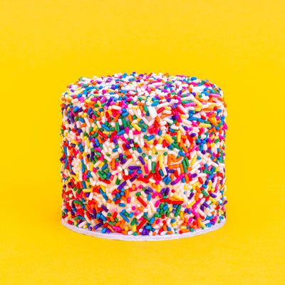 4" Gluten Free Rainbow Confetti Surprise Cake®