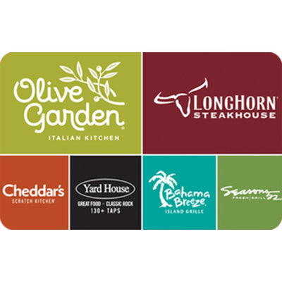 $75 Darden Restaurants Gift Card (+ $4.95 processing fee)