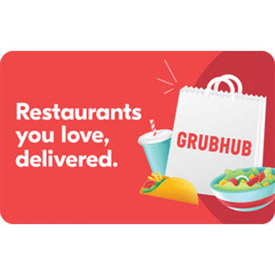$75 GrubHub Gift Card (+ $4.95 processing fee)