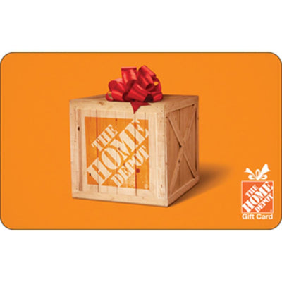 $75 The Home Depot Gift Card (+ $4.95 processing fee)