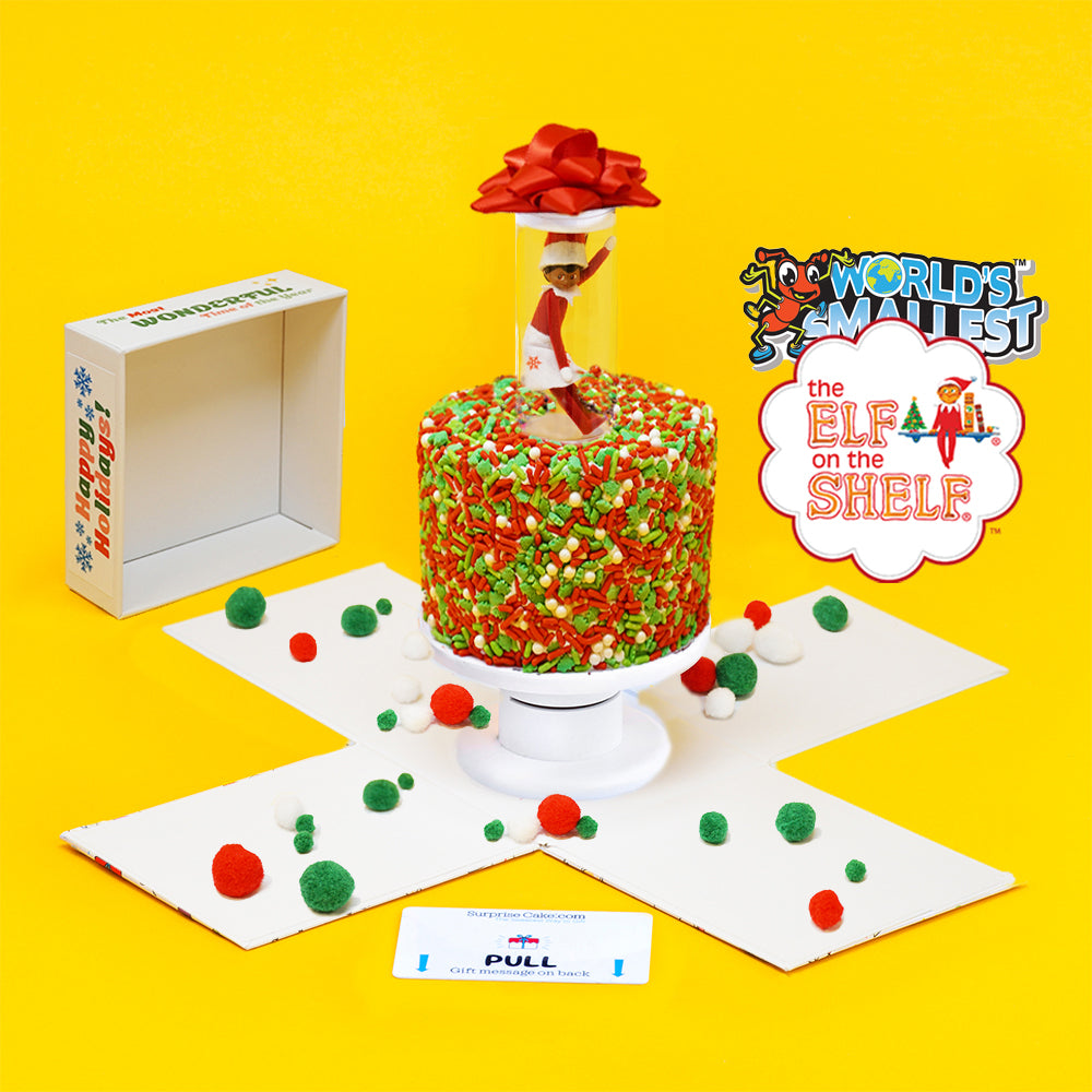 4"- The Christmas Vanilla Surprise Cake®