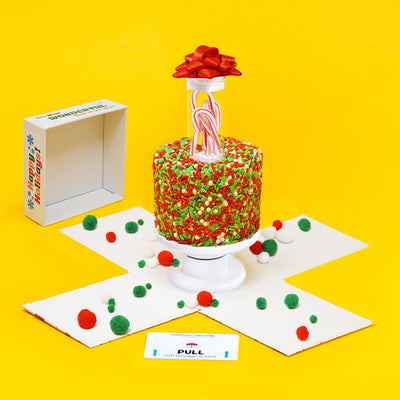 4"- The Christmas Vanilla Surprise Cake®