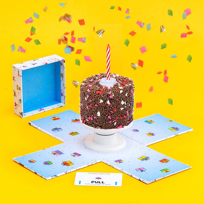 4"- The Christmas Vanilla Surprise Cake®
