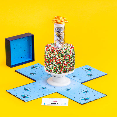 4"- The Christmas Vanilla Surprise Cake®