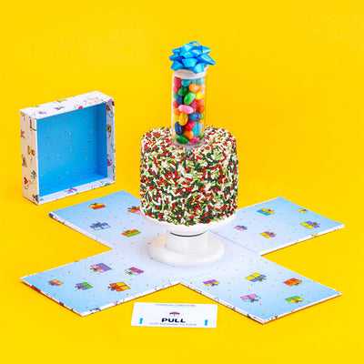 4"- The Christmas Vanilla Surprise Cake®
