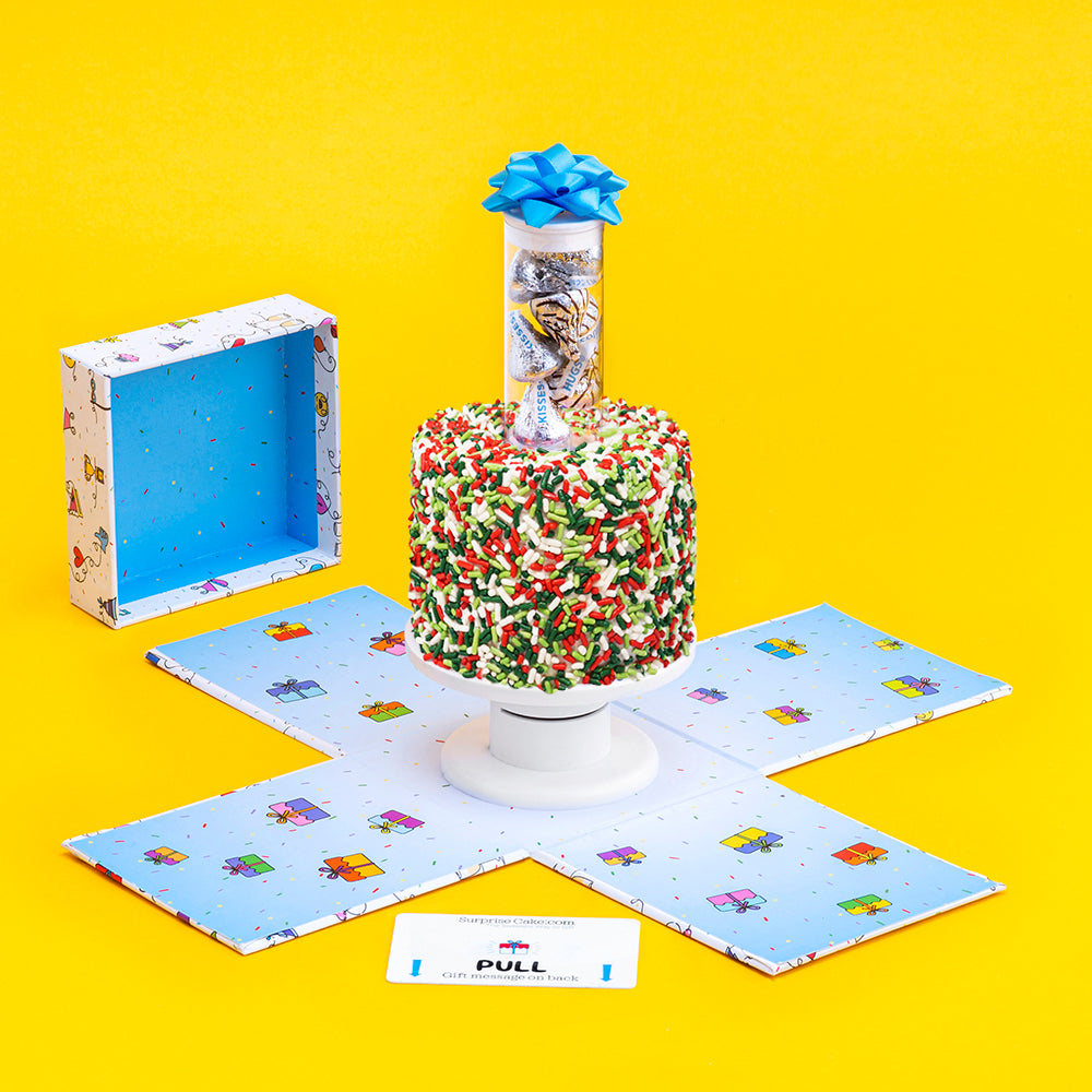 4"- The Christmas Vanilla Surprise Cake®