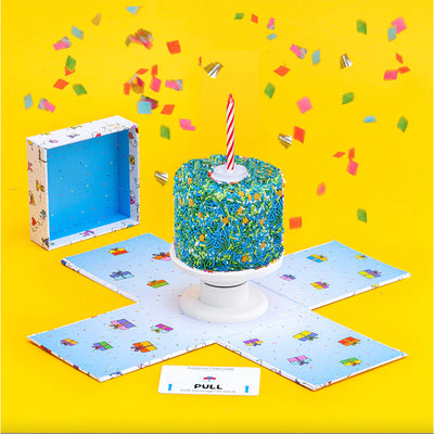 4"- The Christmas Vanilla Surprise Cake®