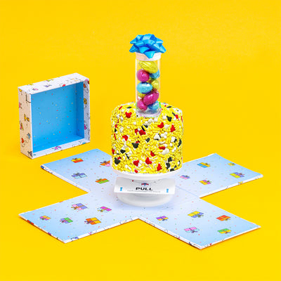 4" Mickey Mouse Vanilla Confetti Surprise Cake® - ©Disney