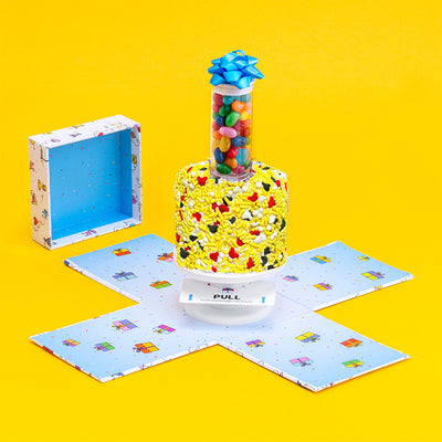 4" Mickey Mouse Vanilla Confetti Surprise Cake® - ©Disney