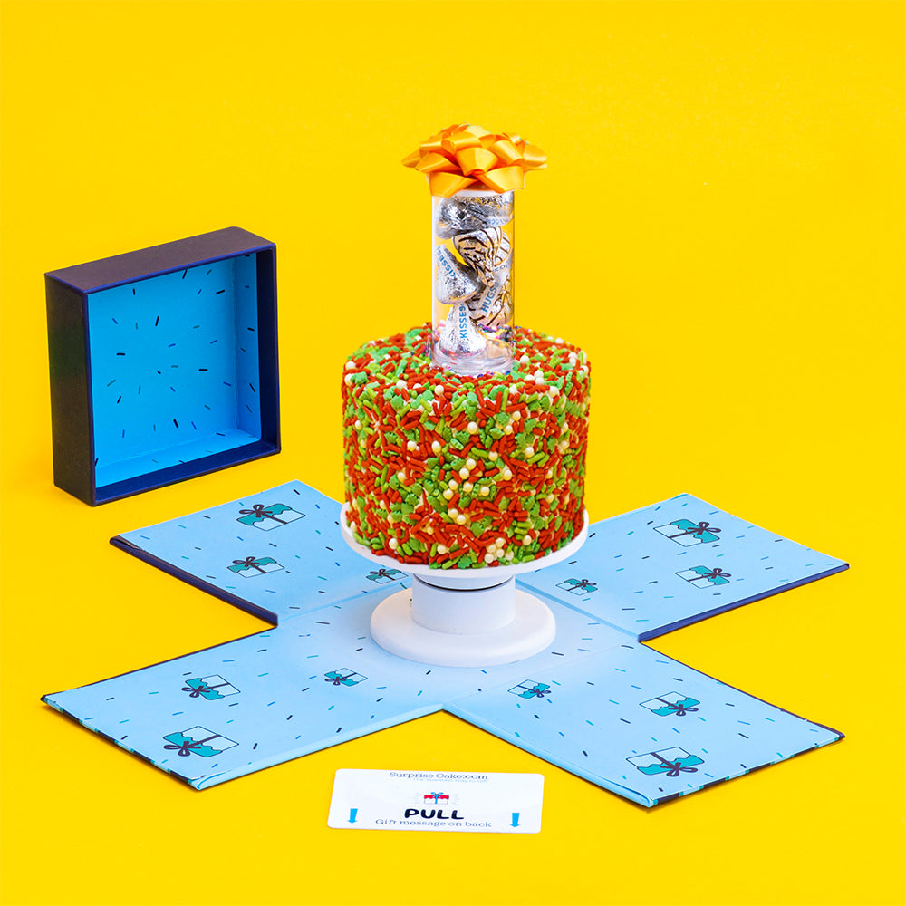4"- The Christmas Vanilla Surprise Cake®