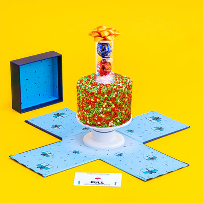 4"- The Christmas Vanilla Surprise Cake®