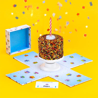 4"- The Christmas Vanilla Surprise Cake®