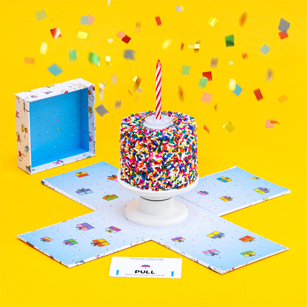 4"- The Christmas Vanilla Surprise Cake®
