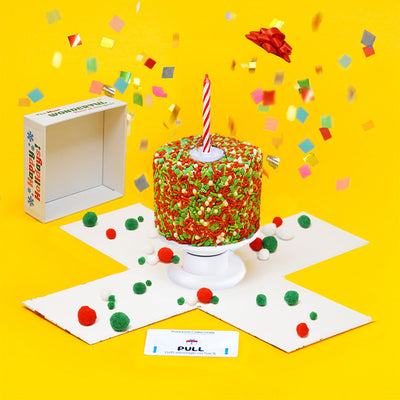 4"- The Christmas Vanilla Surprise Cake®