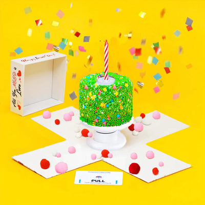 4" Flower Power Surprise Cake®