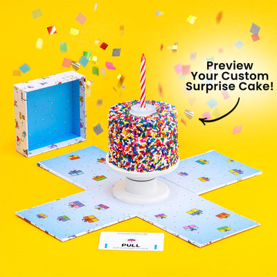4"- The Christmas Vanilla Surprise Cake®