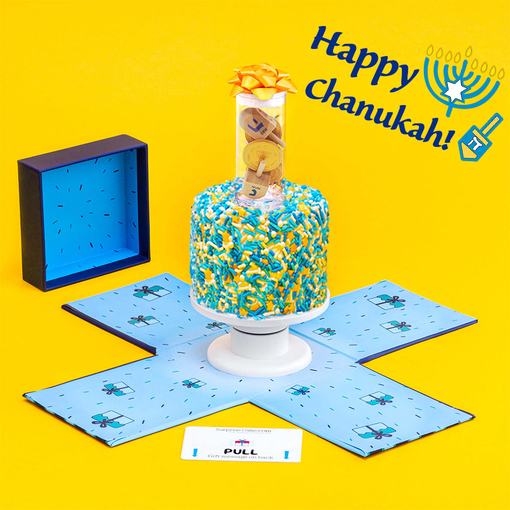 4" Chanukah Vanilla Surprise Cake®