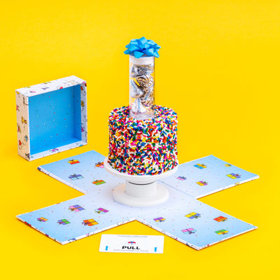 4" Christmas Vanilla Surprise Cake®