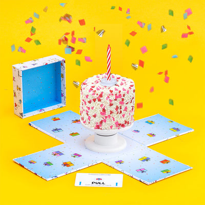 4"- The Christmas Vanilla Surprise Cake®